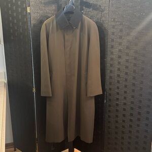 Burberry London Trench Coat Men’s Olive Sz 40 R